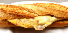 BAGUETTE TORTILLA DE JAMON DULCE